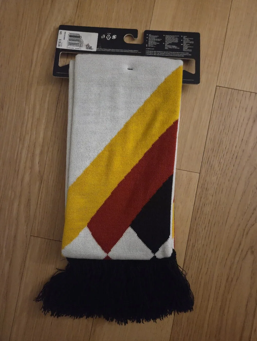 Adidas DFB Germany 2026 World Cup National Team Scarf NWT